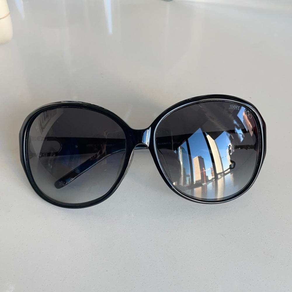 Jimmy choo black sunglasses